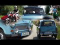 Ein himmelblauer trabant trabant 601 deluxe simson schwalbe kr512 mz ts 2501  ddr fahrzeuge