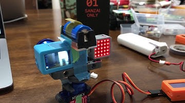 【M5stickV】360°物体認識実験【ATOM Matrix】