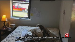 Metro Man Accused Of Vandalism And Starting An Apartment Fire