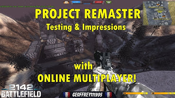 Testing, Giving My Impressions, & GETTING IT TO RUN MULTIPLAYER! | BF2142 Project Remaster Mod!