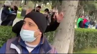 Zəfər Paradında Sevinen Insan