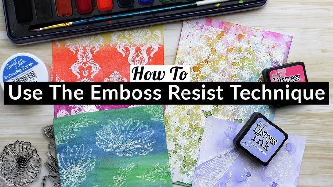 How To Heat Emboss: Embossing For Beginners –