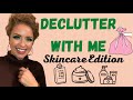 HUGE SKINCARE DECLUTTER and Organization | Steff's Beauty Stash