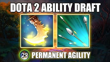 (Dota 2 Ability Draft) - Farming Agility With Focus Fire [ Essence Shift + Focus Fire ]
