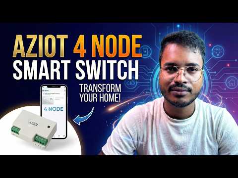 Aziot 4 Node Smart Switch Installation & Review | Best Budget Smart Home Upgrade? || Dostified