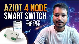 Aziot 4 Node Smart Switch Installation & Review | Best Budget Smart Home Upgrade? || Dostified