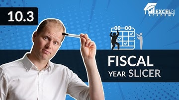 10.3. Fiscal year slicer | Excel pivot tables COURSE