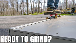 OC Ramps 8ft Grind Box Unboxing & Honest Review | Perfect for Home Grinds