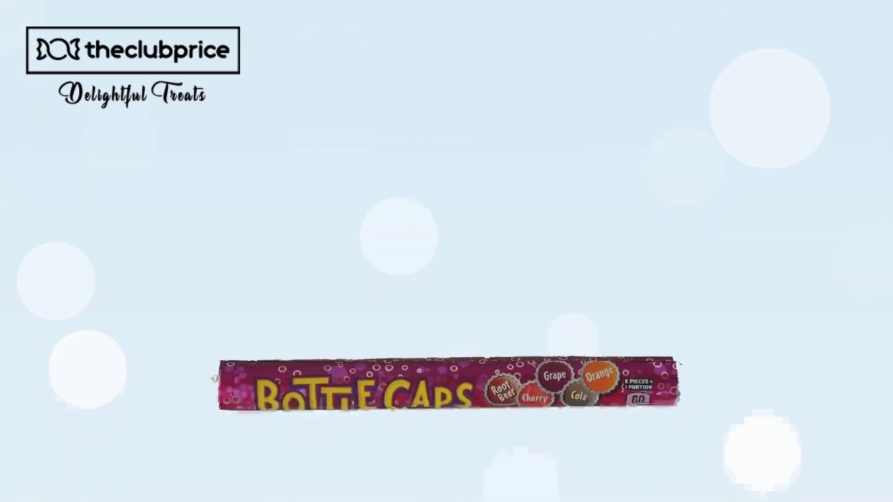 BOTTLE CAPS CANDY by NESTLE The Club Price YouTube