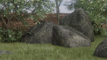 Blender 2.8 Eevee grass