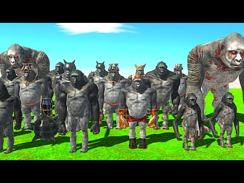 Rise Of The Apes Campaign Walkthrough 2021 - Animal Revolt Battle Simulator