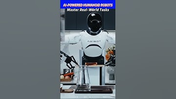 AI-powered humanoid robots master real-world tasks #fyp #fypシ #china #shanghai#tech #humanoid #robot
