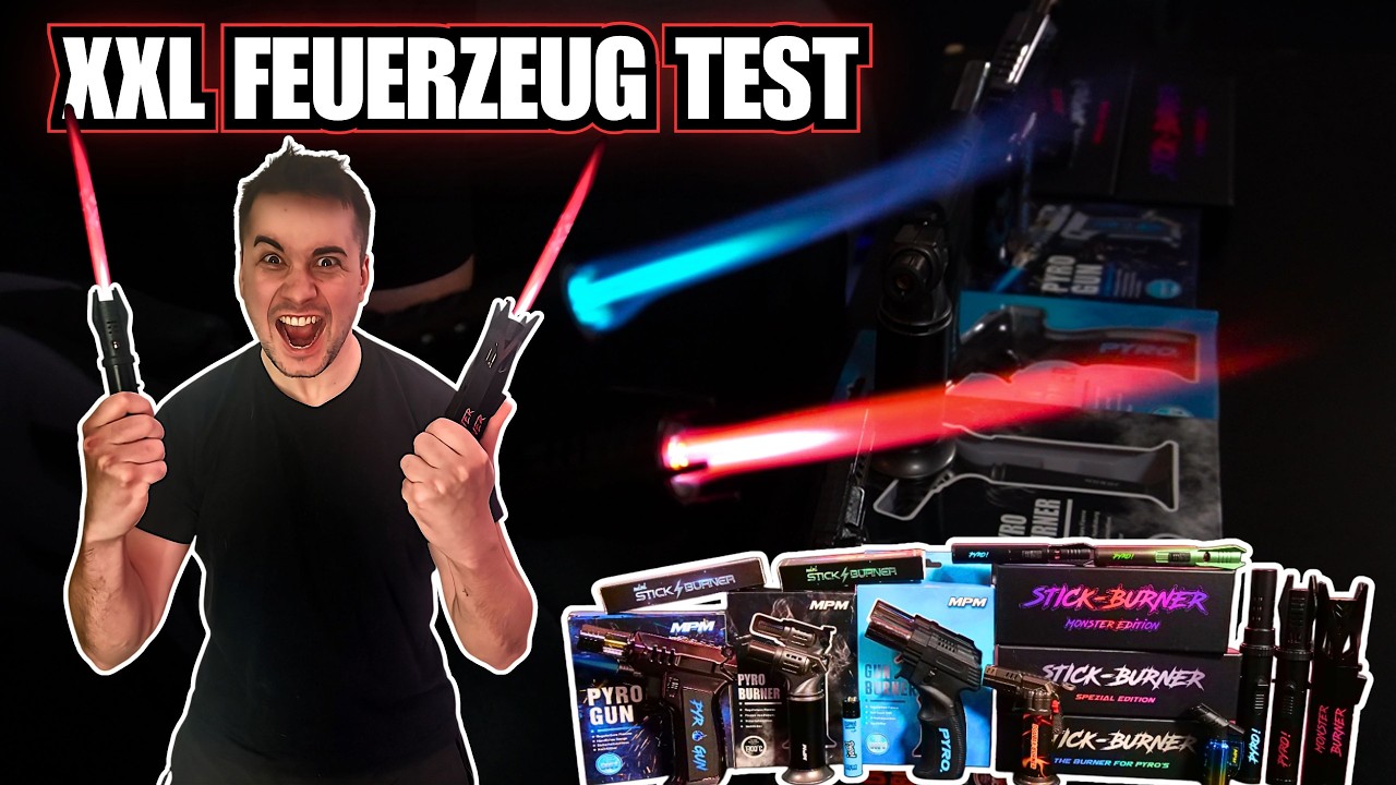 DIE BESTEN FEUERZEUGE FÜR SILVESTER! 🎆🔥🧨
