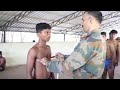 How to measure Height Chest in army navy AIRFORCE  live video with centre||Height chest measurement|