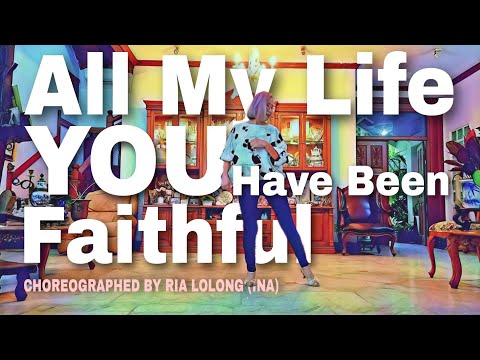 DEMO & TEACH | All My Life YOU Have Been Faithful (Line Dance by Ria Lolong) - INA