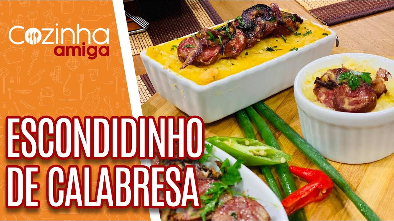 Escondidinho de calabresa - Patrícia Gonçalves | Cozinha Amiga (24/02/21)