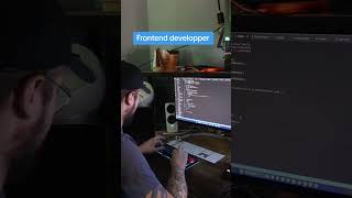 Frontend vs backend developper coding humour frontend backenddeveloper frontenddeveloper codin