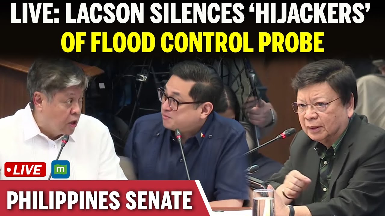 🔴 LIVE NOW: Lacson Clashes With ‘Hijackers’ in Flood Control Investigation | Philippines Senate LIVE
