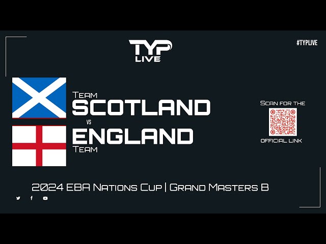 Scotland v England, Grand Masters B, 2024 EBA Nations Cup