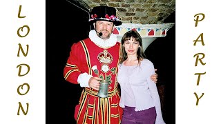 Англия  2001.Лондон .Средневековый банкет.England 2001.The Medieval Banquet in London.