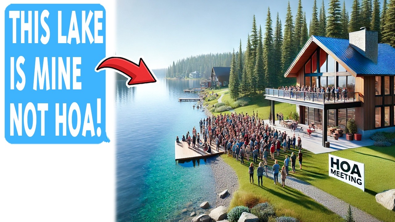 HOA Declared My Lake Public HOA Water I Used My Deed To Shut Their Meeting Down!