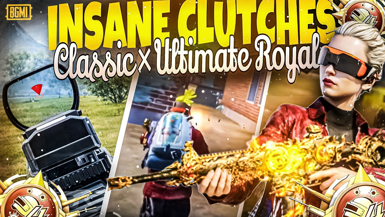 INSANE CLUTCHES CLASSIC AND ULTIMATE ROYALE💀🔥| @LEGACYISLIVE - YouTube