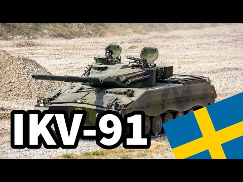 IKV-91 Light Tank: Compact, Agile and Lethal