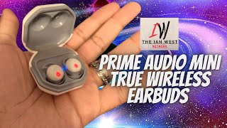 Prime Audio mini true wireless earbuds 5 below review