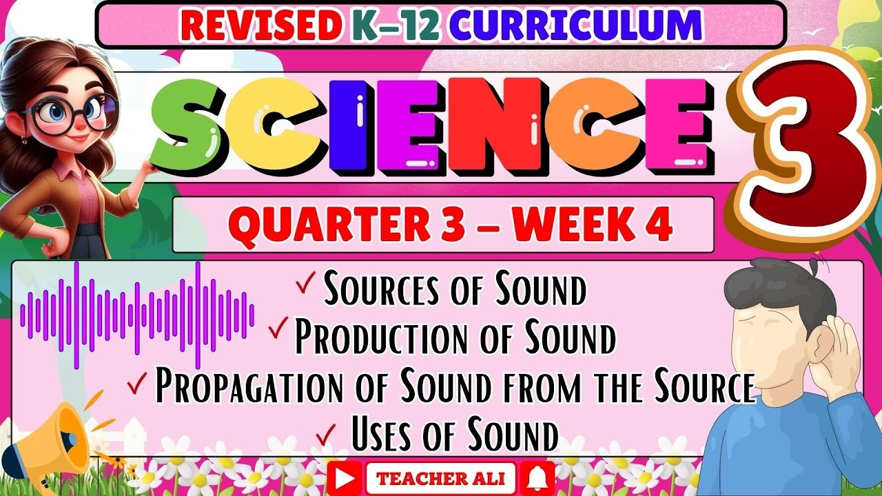 GRADE 3 SCIENCE 3 QUARTER 3 WEEK 4 REVISED K-12 - SOURCES OF SOUNDS ...