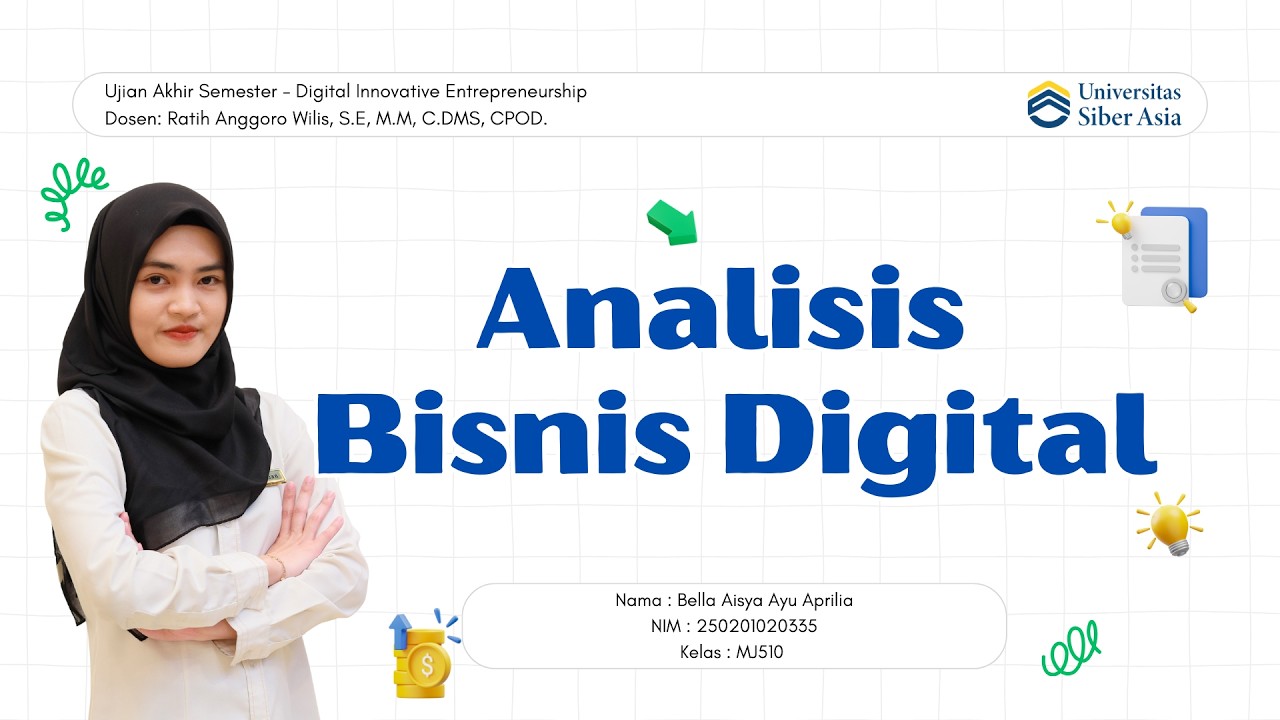 UAS Digital Innovative Entrepreneurship - Analisis Bisnis Digital
