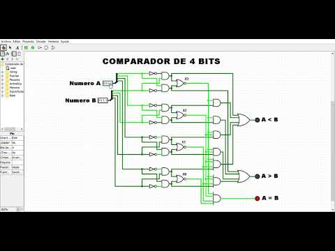 Comparador De 4 Bits Youtube