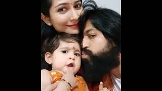 Yash with wife Radhika Pandit | Mehabooba Song #shorts #yash #radhikapandit #mehabooba #song #short