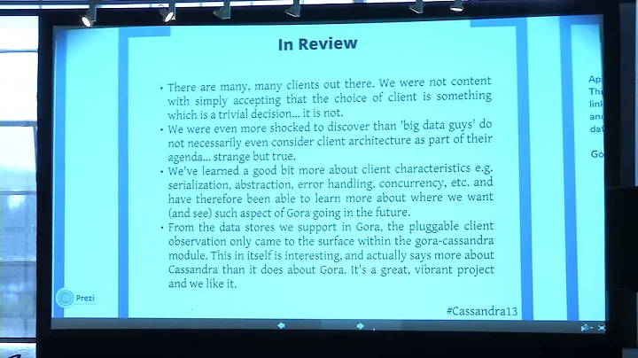 C* Summit 2013: Taking Bytes from Cassandra Clients