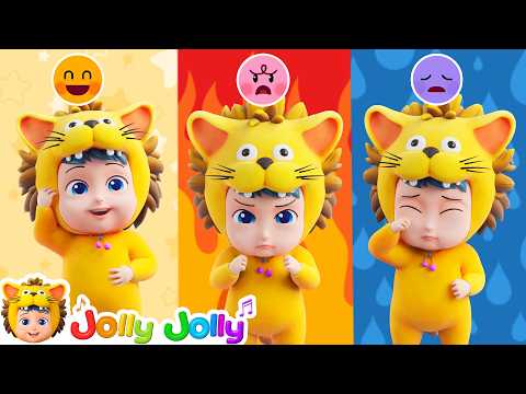 😊😁😢Emotions Song | Feelings and Emotions | Good Manner | Jolly Jolly - Nursery Rhymes