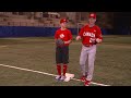 CATCHING A BALL THROWN BY AN INFIELDER