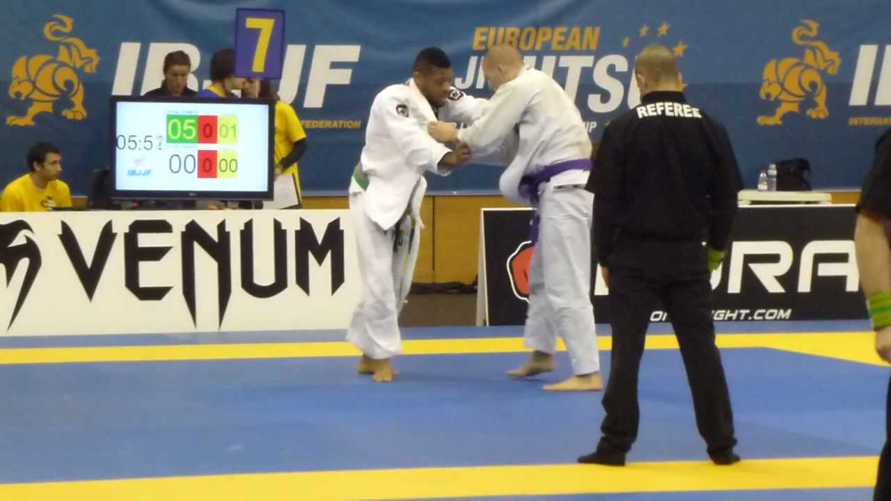 Tim Spriggs vs Hannu Karjalainen - FINAL - IBJJF European Open 2013 - Purple Adult - Heavy