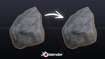 Transfer HIGH POLY details to LOW POLY object in Blender