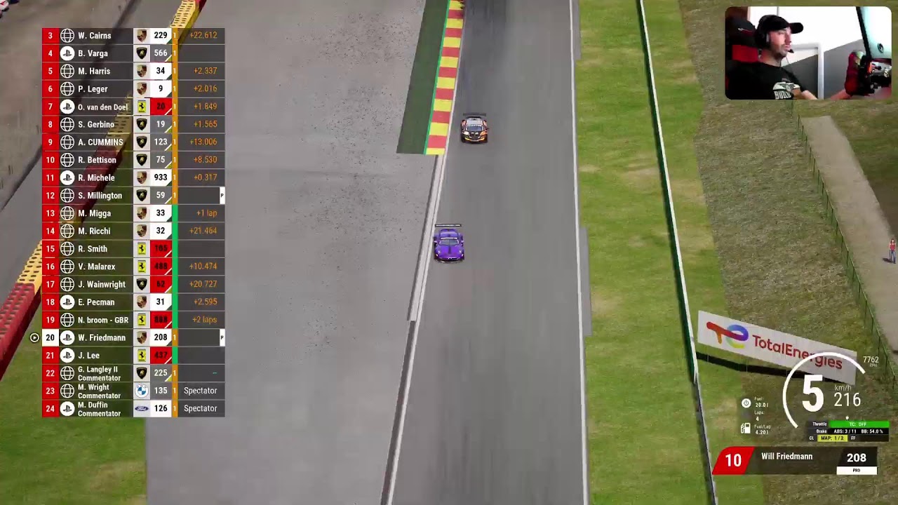 ACC PS5 | SimPlay Motorsport | Multiclass event @ Spa