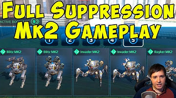 Total Suppression Robots Dominance - Mk2 & Boosted War Robots Gameplay WR