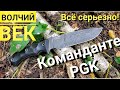 ВОЛЧИЙ ВЕК - КОМАНДАНТЕ. Обзор и тест ножа. / Forester 2018  ножи