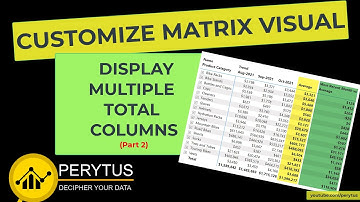 Maximizing Power BI Matrix Visual: Displaying Multiple Totals for Better Insights - Part 2