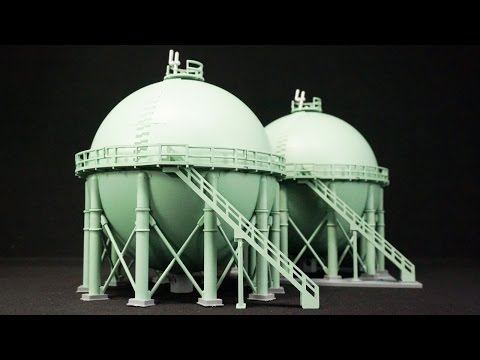 情景ジオラマ　コンビナート工場 魅力的な価格 鉄道模型 Nゲージ コンビナート工場 情景ジオラマ