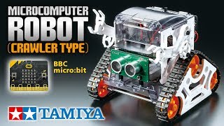 TAMIYA MICROCOMPUTER ROBOT (CRAWLER TYPE) マイコンロボット工作セット (クローラータイプ)