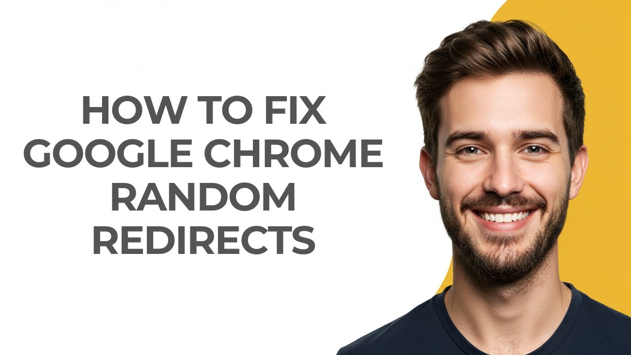 How To Fix Google Chrome Random Redirects - UPDATED! - YouTube