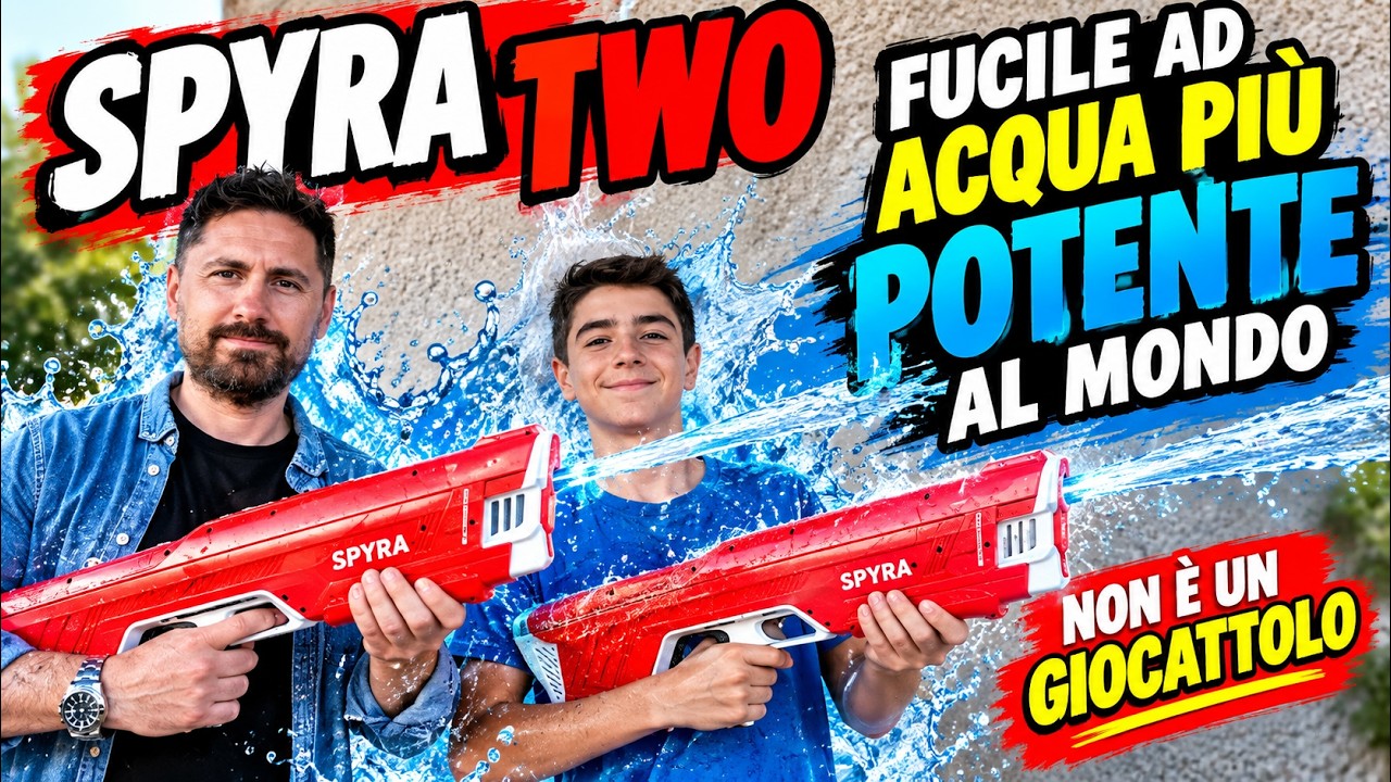 SPYRA TWO non è un giocattolo