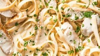 I've Never Had Such Delicious Pasta! Chicken Fettuccine Alfredo Recipe | Chicken Cream Pasta