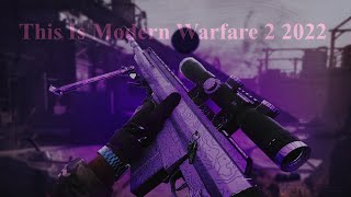 THIS IS CALL OF DUTY MODERN WARFARE 2 2022??? | IW4X ARZ Custom Sniper Mod