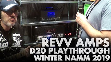 Revv D20 Full Playthrough - Winter NAMM 2019 (w/Random Phil X!!!)