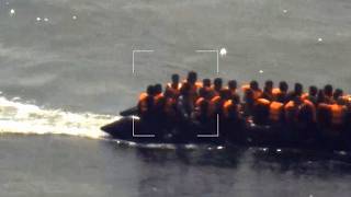Man who vaped while piloting small boat of 53 migrants across Channel is jailed | SWNS