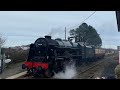Chasing LMS Royal Scot Through North Yorkshire